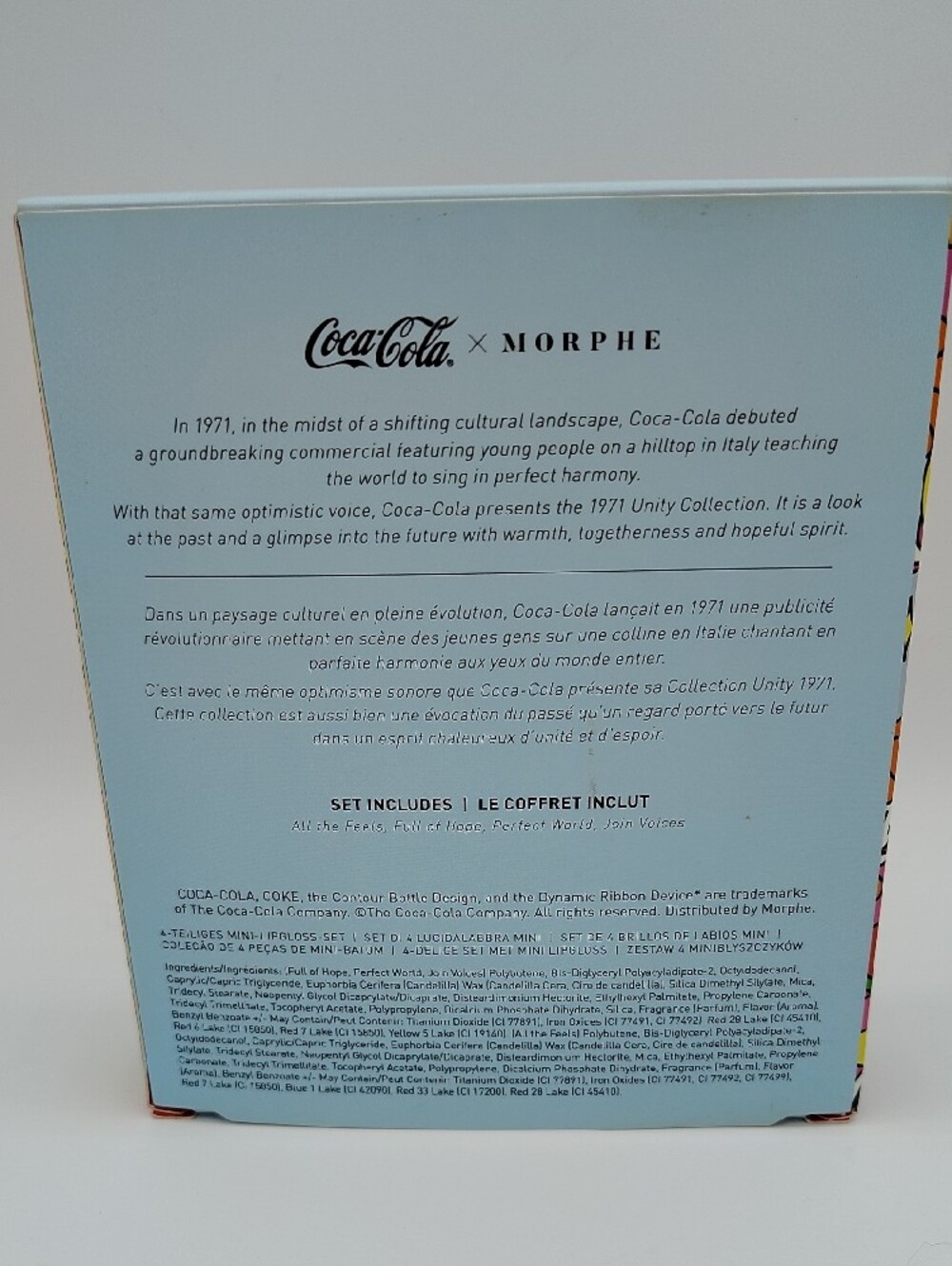 Morphe x Coca-Cola 1971 Lip In Harmony Mini Gloss Set - Picture 3 of 4